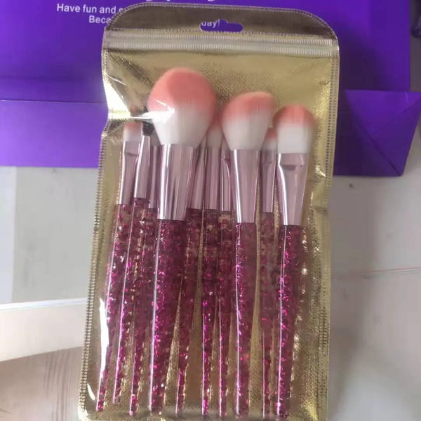 10 - Piece Makeup Brush Set for Beauty and Blending - Yahko Merchandise