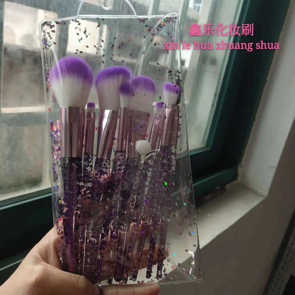 10 - Piece Makeup Brush Set for Beauty and Blending - Yahko Merchandise