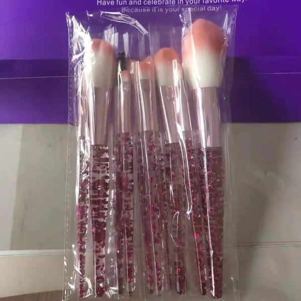 10 - Piece Makeup Brush Set for Beauty and Blending - Yahko Merchandise