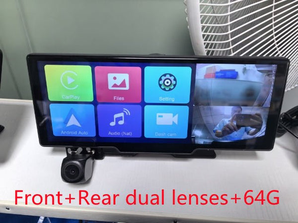 1026 - inch Full Touch Screen All - in - one Car Navigation Device Front And Rear Dual Recording HD Recording P Split Screen Display - Yahko Merchandise