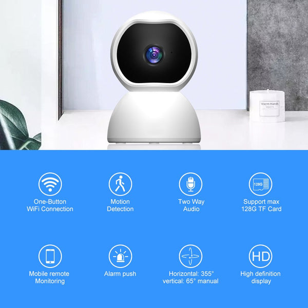 1080P Home Security Indoor Wireless IP Camera - Yahko Merchandise