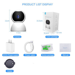 1080P Home Security Indoor Wireless IP Camera - Yahko Merchandise