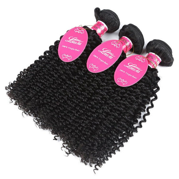 10A Deep Curly Brazilian Human Hair Bundles Weave - Yahko Merchandise