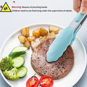 12Piece Grey Silicone Kitchen Utensil Set with Holder - Yahko Merchandise