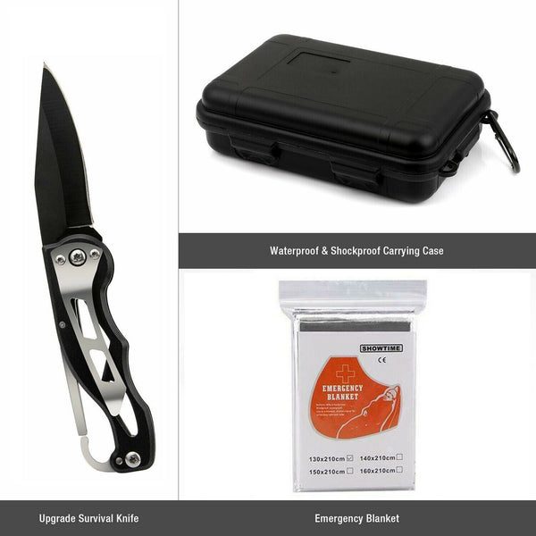 14 in 1 Outdoor Emergency Survival And Safety Gear Kit Camping - Yahko Merchandise