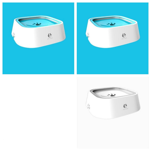1.5L Cat Dog Water Bowl Carried Floating Bowl Anti - Overflow Slow Water Feeder Dispenser Pet Fountain ABS&PP Dog Supplies - Yahko Merchandise