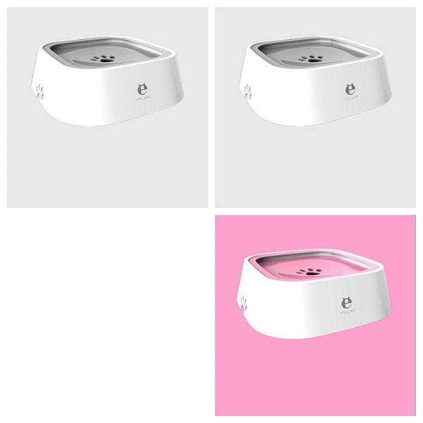 1.5L Cat Dog Water Bowl Carried Floating Bowl Anti - Overflow Slow Water Feeder Dispenser Pet Fountain ABS&PP Dog Supplies - Yahko Merchandise