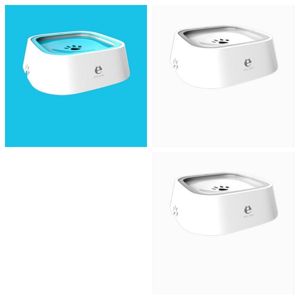 1.5L Cat Dog Water Bowl Carried Floating Bowl Anti - Overflow Slow Water Feeder Dispenser Pet Fountain ABS&PP Dog Supplies - Yahko Merchandise