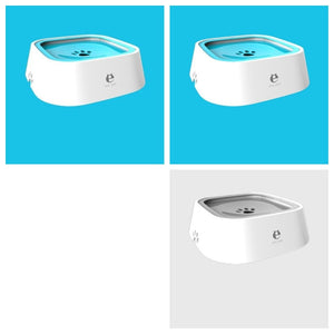 1.5L Cat Dog Water Bowl Carried Floating Bowl Anti - Overflow Slow Water Feeder Dispenser Pet Fountain ABS&PP Dog Supplies - Yahko Merchandise