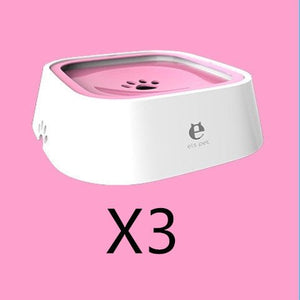 1.5L Cat Dog Water Bowl Carried Floating Bowl Anti - Overflow Slow Water Feeder Dispenser Pet Fountain ABS&PP Dog Supplies - Yahko Merchandise