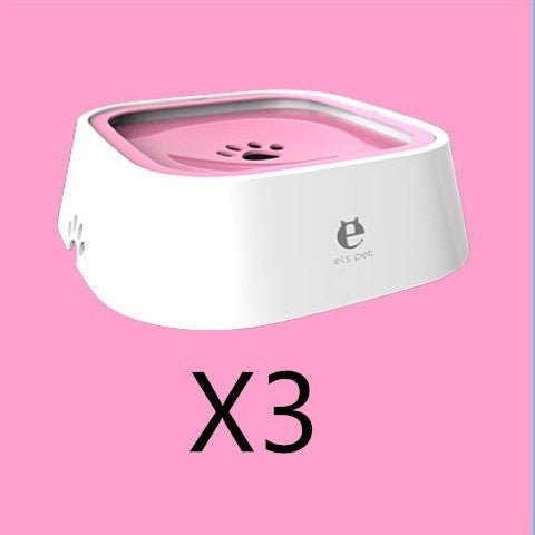 1.5L Cat Dog Water Bowl Carried Floating Bowl Anti - Overflow Slow Water Feeder Dispenser Pet Fountain ABS&PP Dog Supplies - Yahko Merchandise