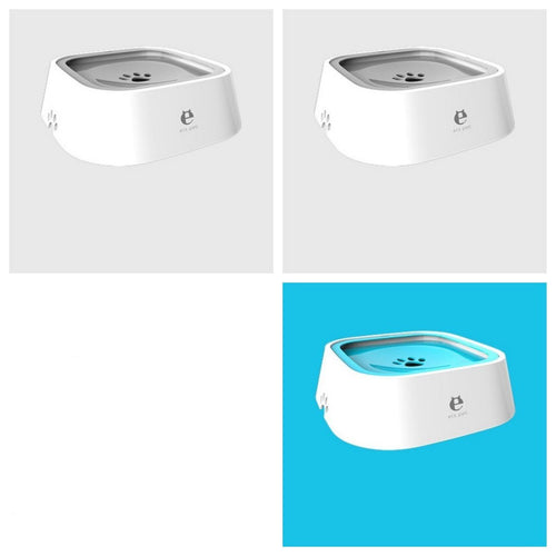 1.5L Cat Dog Water Bowl Carried Floating Bowl Anti - Overflow Slow Water Feeder Dispenser Pet Fountain ABS&PP Dog Supplies - Yahko Merchandise