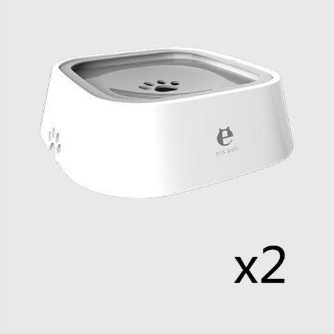 1.5L Cat Dog Water Bowl Carried Floating Bowl Anti - Overflow Slow Water Feeder Dispenser Pet Fountain ABS&PP Dog Supplies - Yahko Merchandise