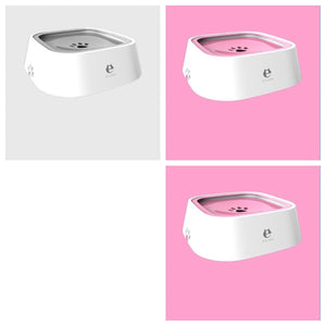 1.5L Cat Dog Water Bowl Carried Floating Bowl Anti - Overflow Slow Water Feeder Dispenser Pet Fountain ABS&PP Dog Supplies - Yahko Merchandise