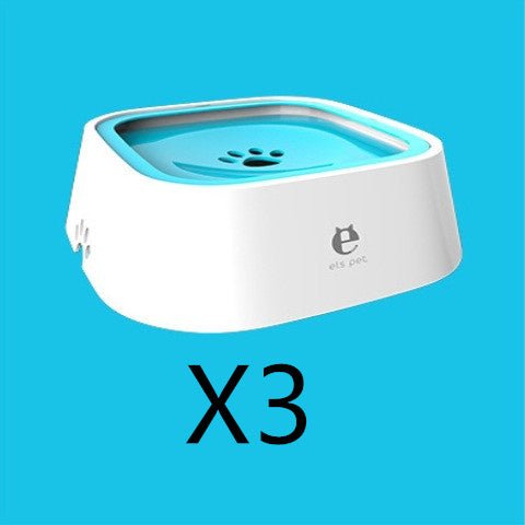 1.5L Cat Dog Water Bowl Carried Floating Bowl Anti - Overflow Slow Water Feeder Dispenser Pet Fountain ABS&PP Dog Supplies - Yahko Merchandise