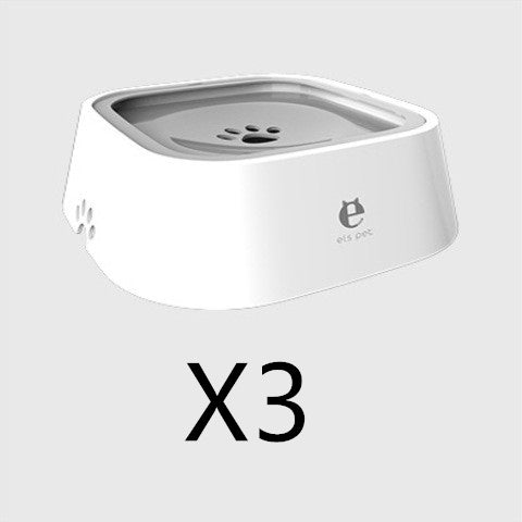 1.5L Cat Dog Water Bowl Carried Floating Bowl Anti - Overflow Slow Water Feeder Dispenser Pet Fountain ABS&PP Dog Supplies - Yahko Merchandise