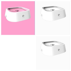 1.5L Cat Dog Water Bowl Carried Floating Bowl Anti - Overflow Slow Water Feeder Dispenser Pet Fountain ABS&PP Dog Supplies - Yahko Merchandise