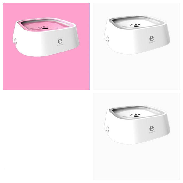 1.5L Cat Dog Water Bowl Carried Floating Bowl Anti - Overflow Slow Water Feeder Dispenser Pet Fountain ABS&PP Dog Supplies - Yahko Merchandise