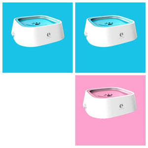 1.5L Cat Dog Water Bowl Carried Floating Bowl Anti - Overflow Slow Water Feeder Dispenser Pet Fountain ABS&PP Dog Supplies - Yahko Merchandise