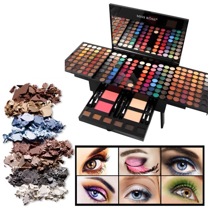 180 Colors Eyes Shadow Blush Set Personalized Piano - shaped Makeup Palette Box - Yahko Merchandise