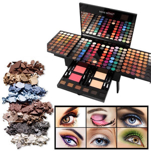 180 Colors Eyes Shadow Blush Set Personalized Piano - shaped Makeup Palette Box - Yahko Merchandise