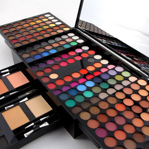 180 Colors Eyes Shadow Blush Set Personalized Piano - shaped Makeup Palette Box - Yahko Merchandise