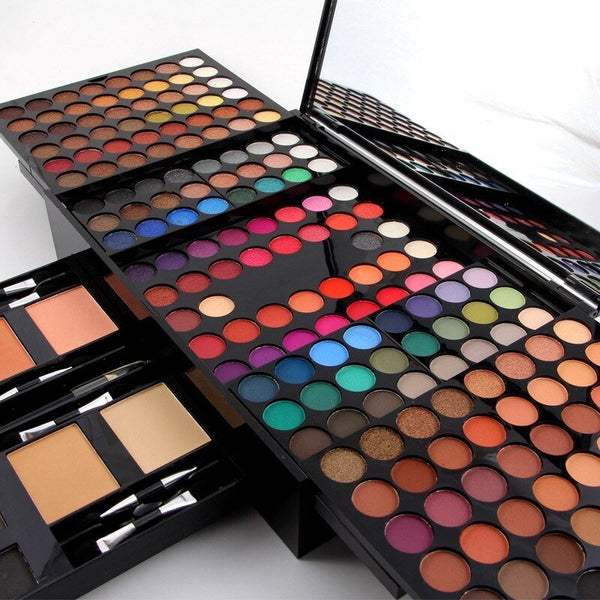 180 Colors Eyes Shadow Blush Set Personalized Piano - shaped Makeup Palette Box - Yahko Merchandise