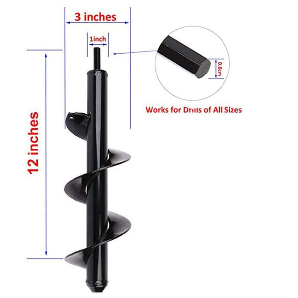 1PCS Earth Auger Hole Digger Tools Machine Drill - Yahko Merchandise