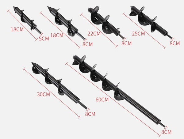 1PCS Earth Auger Hole Digger Tools Planting Drill - Yahko Merchandise