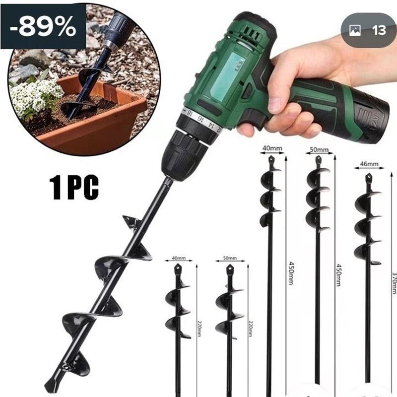 1PCS Earth Auger Hole Digger Tools Planting Drill - Yahko Merchandise
