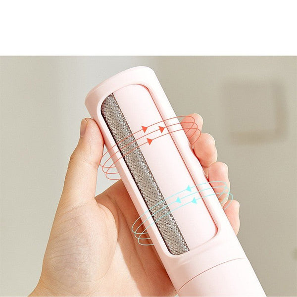 2 - 1 Reusable Pet Hair Remover Brush Lint Roller Portable - Yahko Merchandise