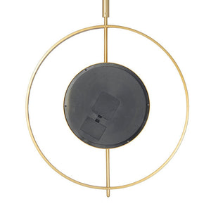20" Novelty Gold Metal and Glass Analog Exposed Gear Wall Clock - Yahko Merchandise