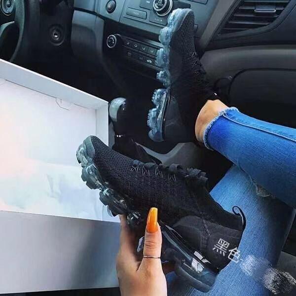 2021 Purple Sneakers Women Casual Shoes Mesh Air - Cushion Flat - Yahko Merchandise