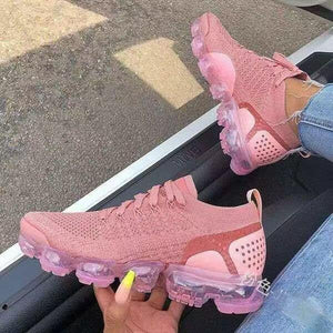 2021 Purple Sneakers Women Casual Shoes Mesh Air - Cushion Flat - Yahko Merchandise