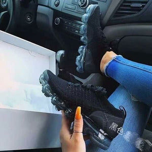 2021 Purple Sneakers Women Casual Shoes Mesh Air - Cushion Flat - Yahko Merchandise