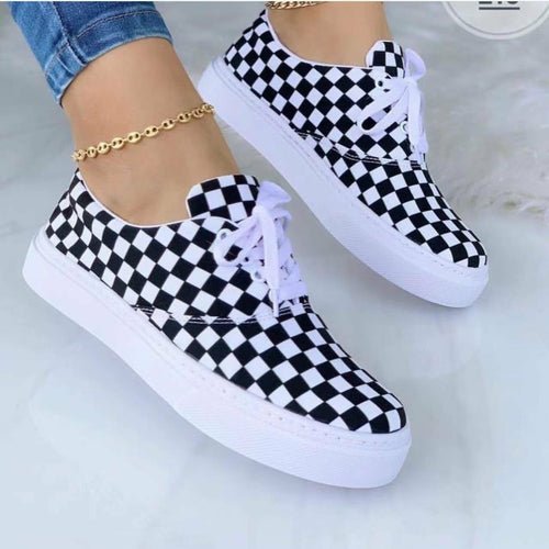 2022 Fashion Graffiti Women Sneakers Trainers Shoes - Yahko Merchandise