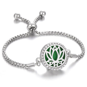 2024 New Kaleidoscope Aromatherapy Bracelet Perfume Essential Oil Diffuser Locket Bracelet Charms Women Aroma Diffuser Jewelry - Yahko Merchandise
