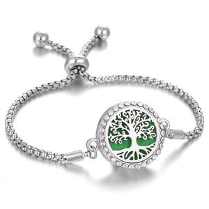 2024 New Kaleidoscope Aromatherapy Bracelet Perfume Essential Oil Diffuser Locket Bracelet Charms Women Aroma Diffuser Jewelry - Yahko Merchandise