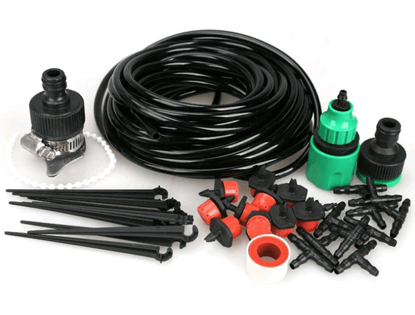 25M Mini Drip Watering System Farm Sprinkler Lawn Plant Bloom Auto - Yahko Merchandise