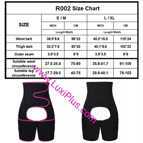 3 in 1 Belt Fat Burning Butt Lifter Powerful Slimming Leg Shaper - Yahko Merchandise