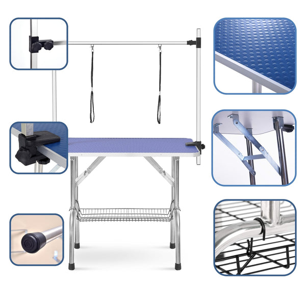 36" Folding Dog Pet Grooming Table Heavy Duty - Yahko Merchandise