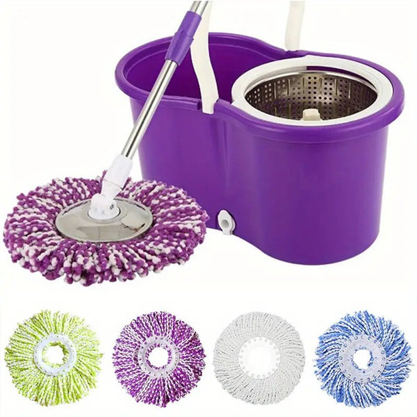 360° Rotating Microfiber Spin Mop Replacement Head - Yahko Merchandise