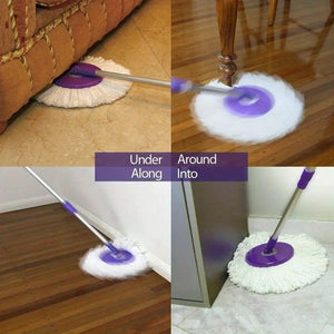 360° Rotating Microfiber Spin Mop Replacement Head - Yahko Merchandise