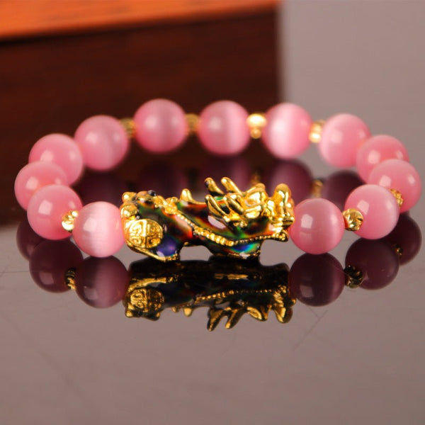 3D Gold Plated PiXiu Bracelet - Yahko Merchandise