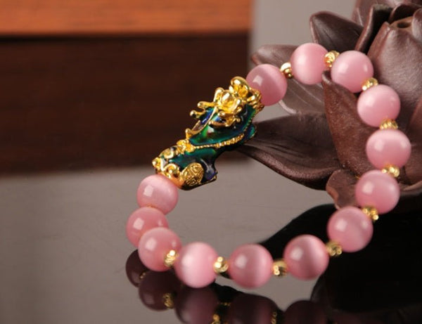 3D Gold Plated PiXiu Bracelet - Yahko Merchandise