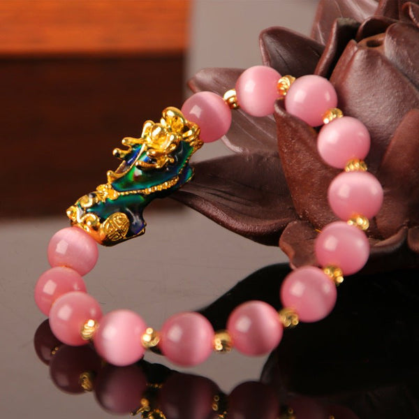 3D Gold Plated PiXiu Bracelet - Yahko Merchandise