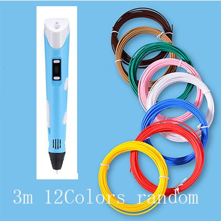 3D print pen 3D pen two generation graffiti 3D stereoscopic paintbrush children puzzle painting toys - Yahko Merchandise