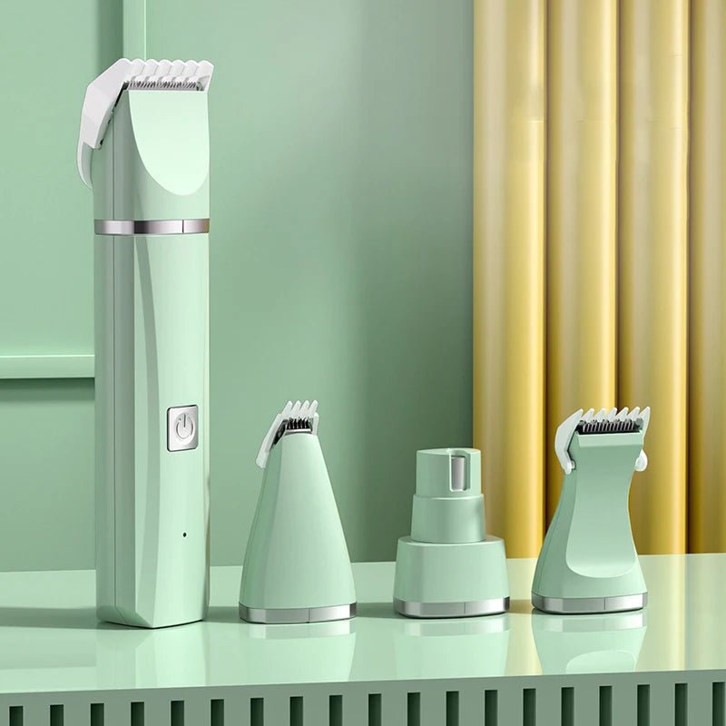 4 in 1 Electric Pet Hair Trimmer Grooming Clippers Cat Trimer Nail - Yahko Merchandise