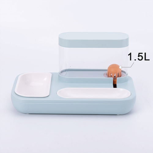 4 Style Pet Cat Bowl Dog for Cats Feeder Bowls Kitten Automatic Drinking Fountain 1.5L Capacity Puppy Feeding Waterer Products - Yahko Merchandise