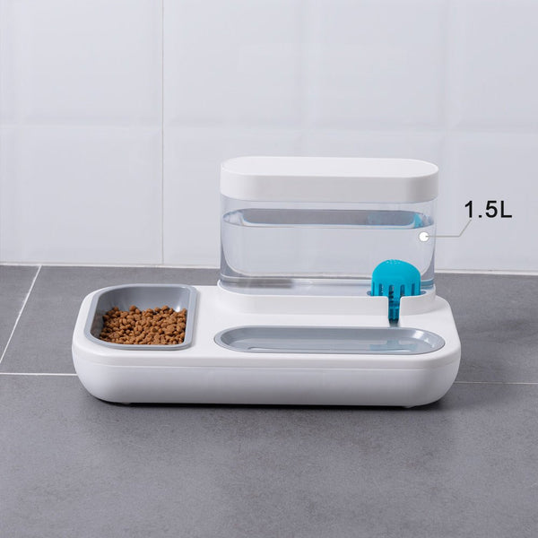 4 Style Pet Cat Bowl Dog for Cats Feeder Bowls Kitten Automatic Drinking Fountain 1.5L Capacity Puppy Feeding Waterer Products - Yahko Merchandise